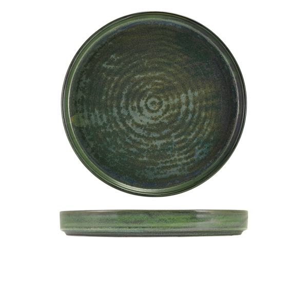 Picture of Terra Porcelain Aqua Green Presentation Plate