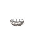 Picture of GenWare Black Deco Display Basket 25 x 10cm