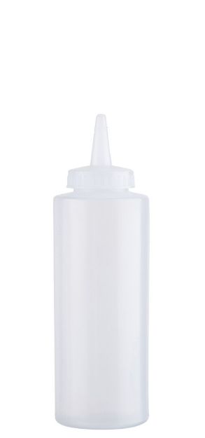 Picture of Clear Squeezey Sauce Bottle 12oz  34cl (1)