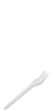 Picture of Natural Sugarcane Fork 6.5" (16.5cm) - Box of