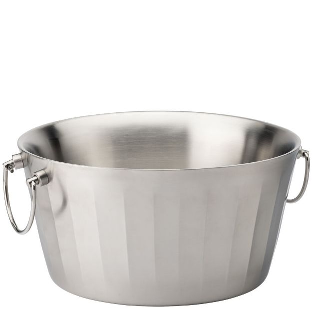 Picture of Satin Double Wall Ice Bath 14.5 x 7.5" (37 x 19cm)