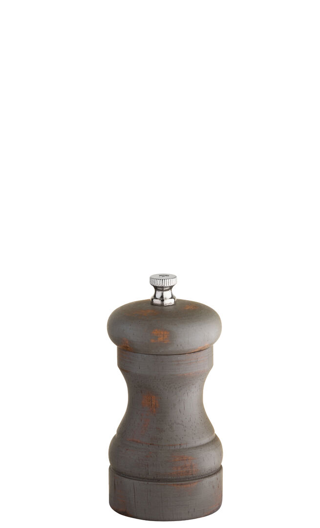 Picture of Distressed Wood Salt/Pepper Grinder 4" (10cm)