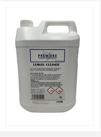 Picture of Premiere Hygiene Lemon Gel Floor Cleaner 5L