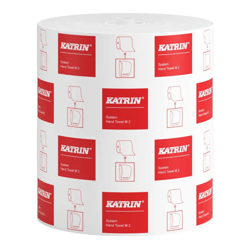 Picture of Katrin System Classic Roller Towel White 2Ply Food Safe 160m x 6 rolls