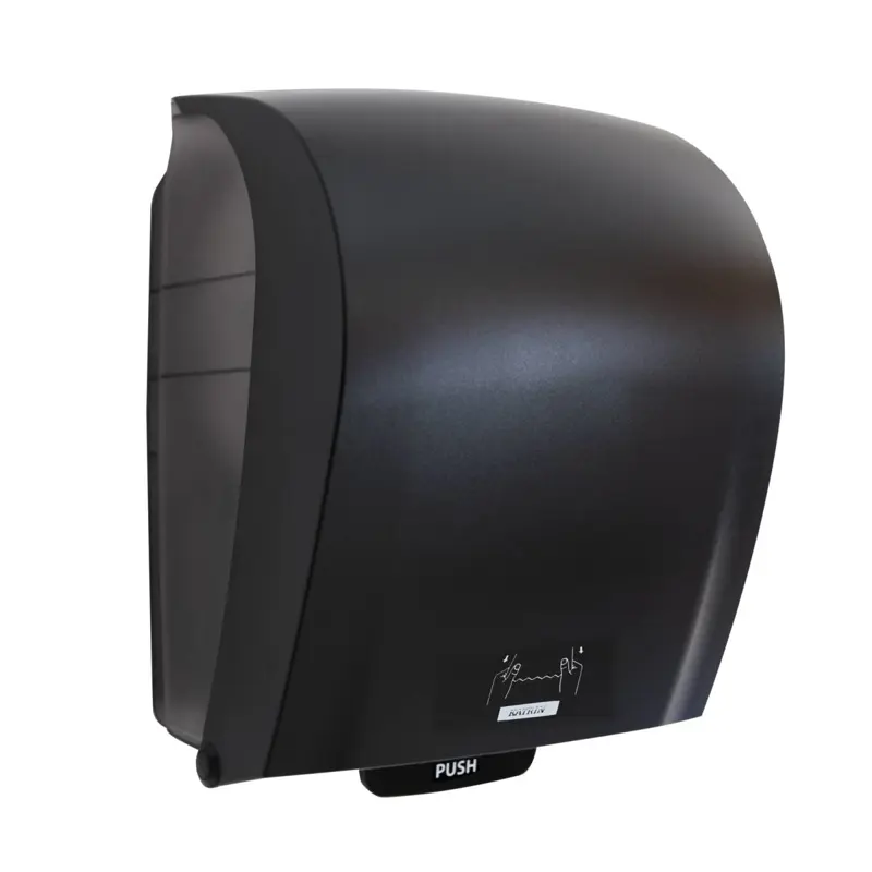 Picture of Katrin System Roller Hand Towel Dispenser  Black