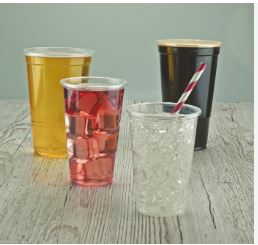 Picture of Pint To Brim Glass PP Disposable Cup  (1000/case)