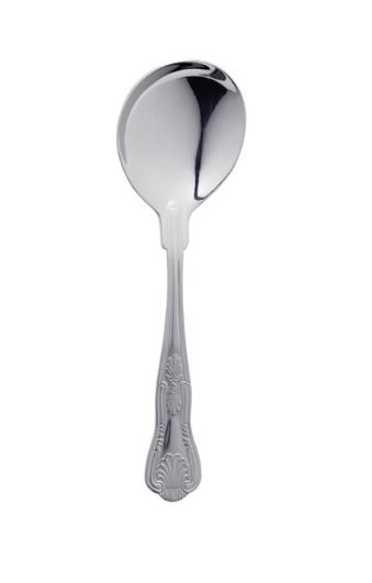 Picture of Soup Spoon Kings Pattern Discontinued line, while stock lasts.  12/pack, dozen