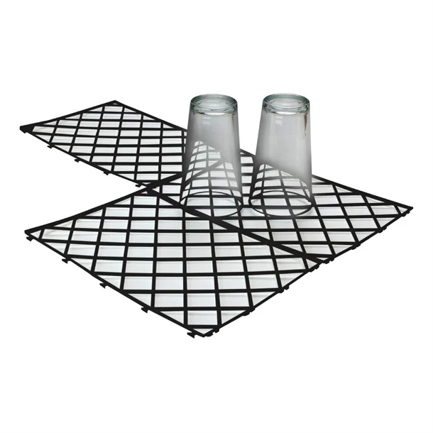 Picture of Beaumont Glassmats Black (Pack 10)