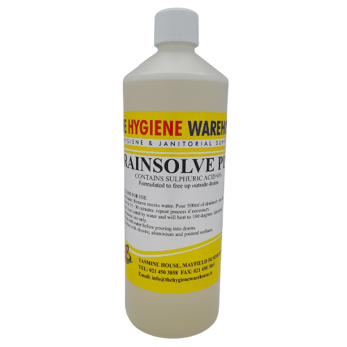 Picture of Drain Solve, Formulated to Free up Outside Drains, 1 Litre bottle.