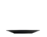 Picture of Luna Stoneware, Black Wide Rim Plate 21cm/8.25"
