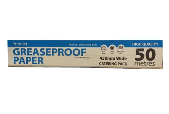 Picture of Premier White Greaseproof  Paper 18" 45cm 1 Roll