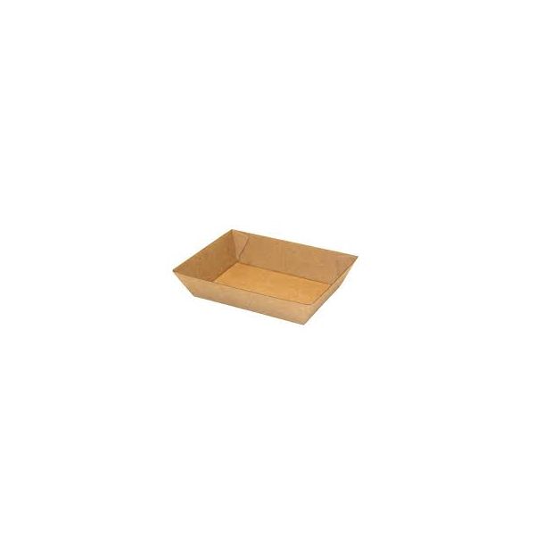 Picture of #99 Compostable Corrugated Kraft Tray (6x100)