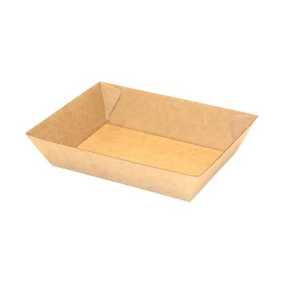 Picture of #99 Compostable Corrugated Kraft Tray (6x100)