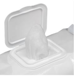 Picture of Vinco SaniWipe Cleaning & Sanitizing hands & surfaces - Wet 100 sheet/pack 