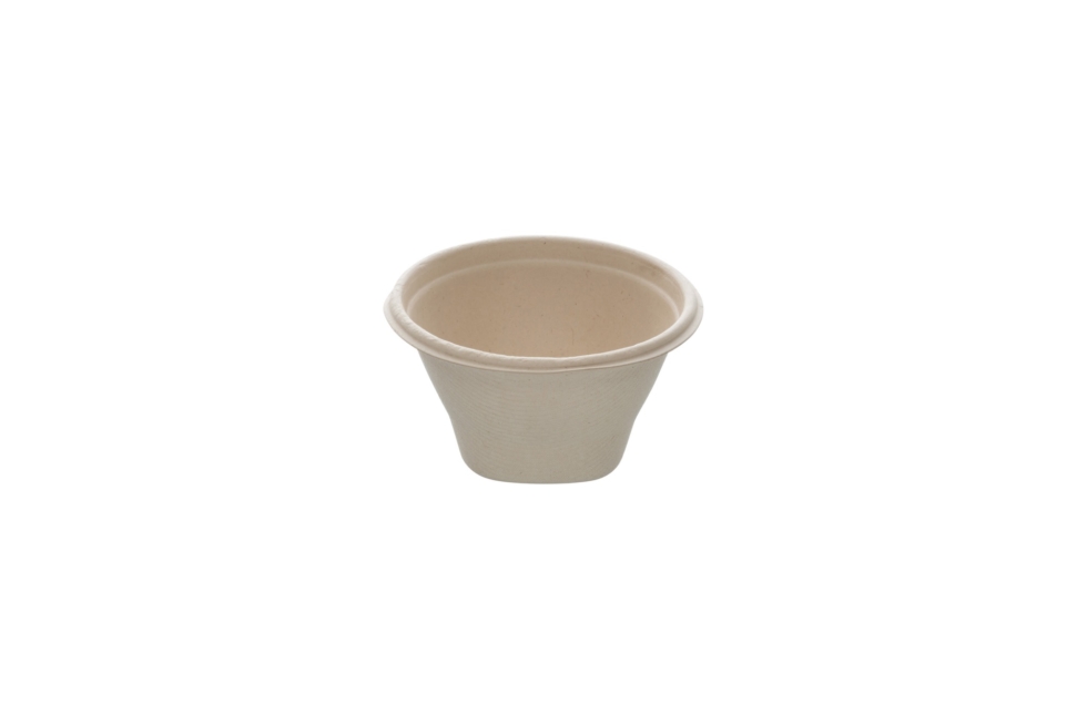 Picture of BePulp Food Packaging made from bagasse, Pulp round bowls 8oz 250ml 1,000 per pack Clearance