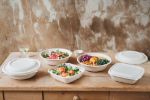 Picture of BePulp 750ml (24oz) Round Pulp Bowl (300) Bowl only no lids.