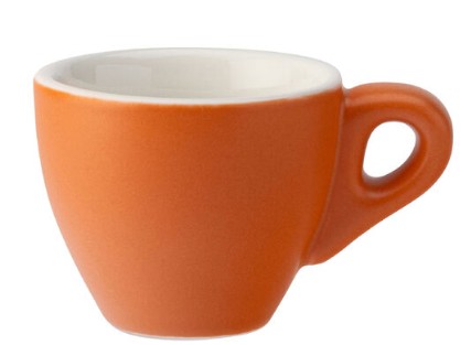 Picture of Barista Espresso Matt Orange Cup 2.75oz (8cl)