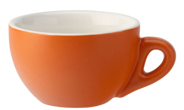 Picture of Barista Cappuccino Matt Orange Cup 7oz (20cl)