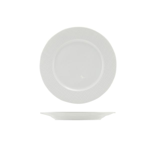 Picture of Incise Porcelain Lavara Winged Plate 20cm