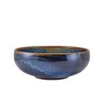 Picture of Terra Porcelain Aqua Blue Belly Bowl 20cm 20 x 7.5cm (Dia x H) - 140cl/49oz