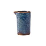 Picture of Terra Porcelain Aqua Blue Straight Sided Jug 10cl/ 3.5oz