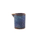 Picture of Terra Porcelain Aqua Blue Straight Sided Jug 5cl/ 1.75oz