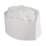 Picture of Disposable chef hat, disposable forage (Food handlers) hat, one size for all.