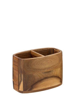 Picture of Acacia 2 Compartment Table Caddy (1)