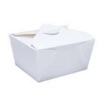 Picture of White Small Food Box 110x110x65mm (540)