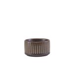 Picture of Terra Porcelain Black Fluted Ramekin 7cl/2.5oz 6.8 x 4.1cm (Dia x H)