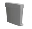 Picture of SANICARE  Sanitary Bin 20ltr Grey Slimline