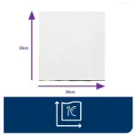 Picture of Tork White Lunch Napkin 4fold 2ply 2,000 pk