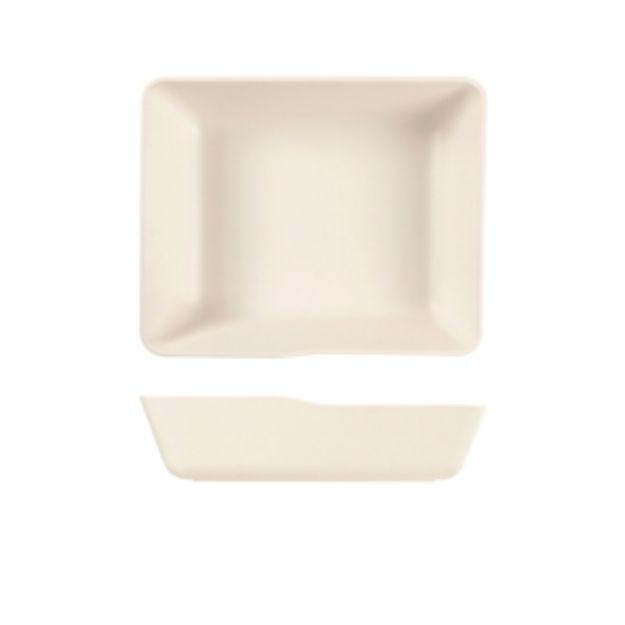 Picture of White Copenhagen Melamine GN 1/2 Deep Dish 32