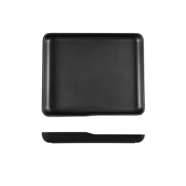 Picture of Black Copenhagen Melamine GN 1/2 Platter 32.5