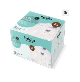 Picture of Bolsius Professional 8 Hrs TeaLight  1x90 pack 