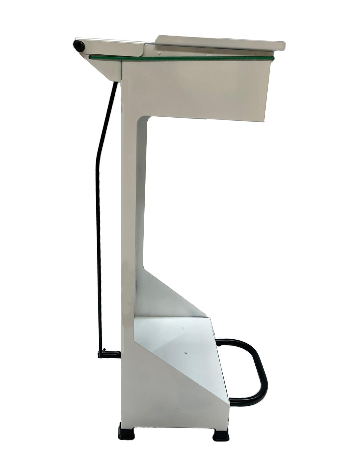 Picture of Open pedal bin, steel frame white powder coating 80L