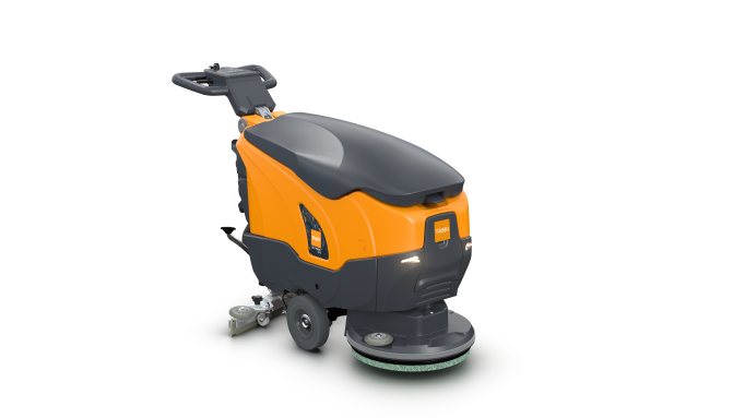 Picture of TASKI, ULTIMAXX 900 Scrubber Dryer battery operated.