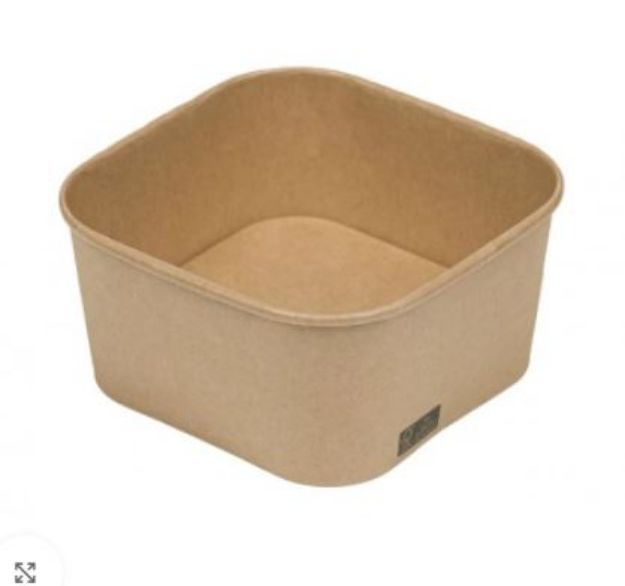 Picture of Kraft Food Square Container 1200/1300cc (200)