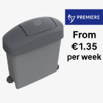 Picture of Sanitary Disposal Bin, Serviced.
