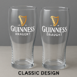 Picture of Guinness Pint Glass, Older Tulip Style Classic Design
