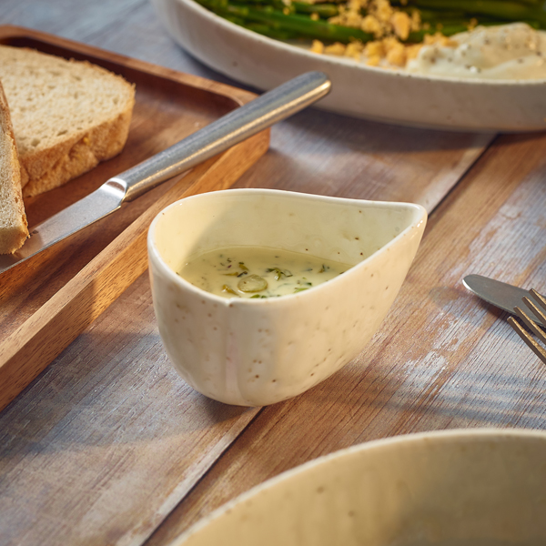 Picture of Kozo Porcelain Shiro Jug 10cl/ 3.5oz 8.8 x 6.7 x 6cm (L x W x H) - 10cl/3.5oz